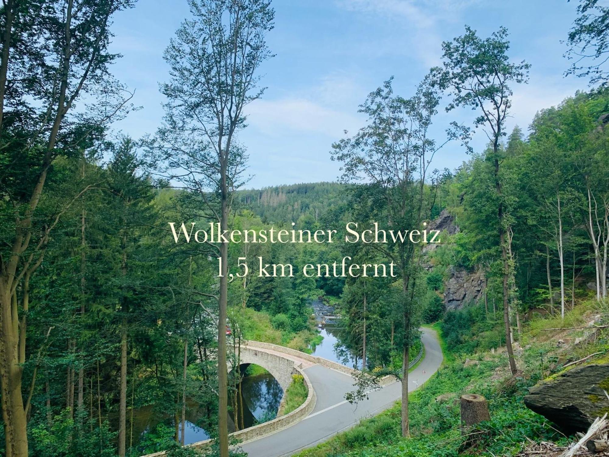 Am Schloss Wolkenstein, 75M2, 2Br, Babybett Екстер'єр фото